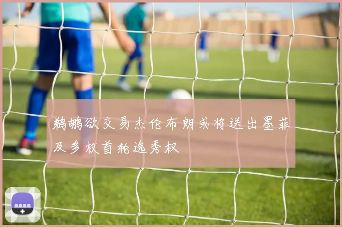 鹈鹕欲交易杰伦布朗或将送出墨菲及多枚首轮选秀权